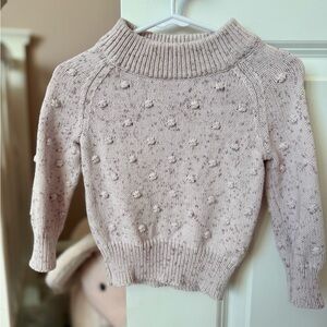 Jamie Kay Speckled Purple Knit Sweater